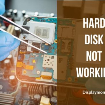 How to fix the hard disk not working
