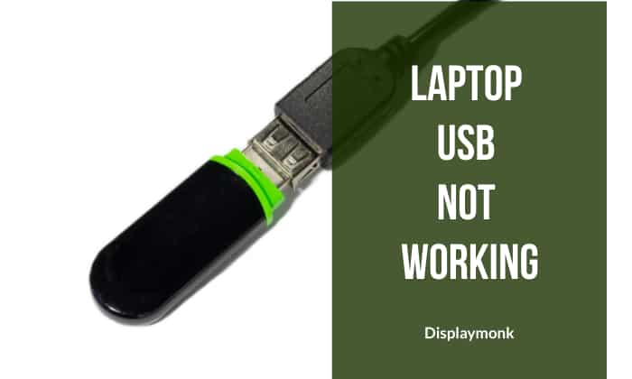fix laptop USB not working