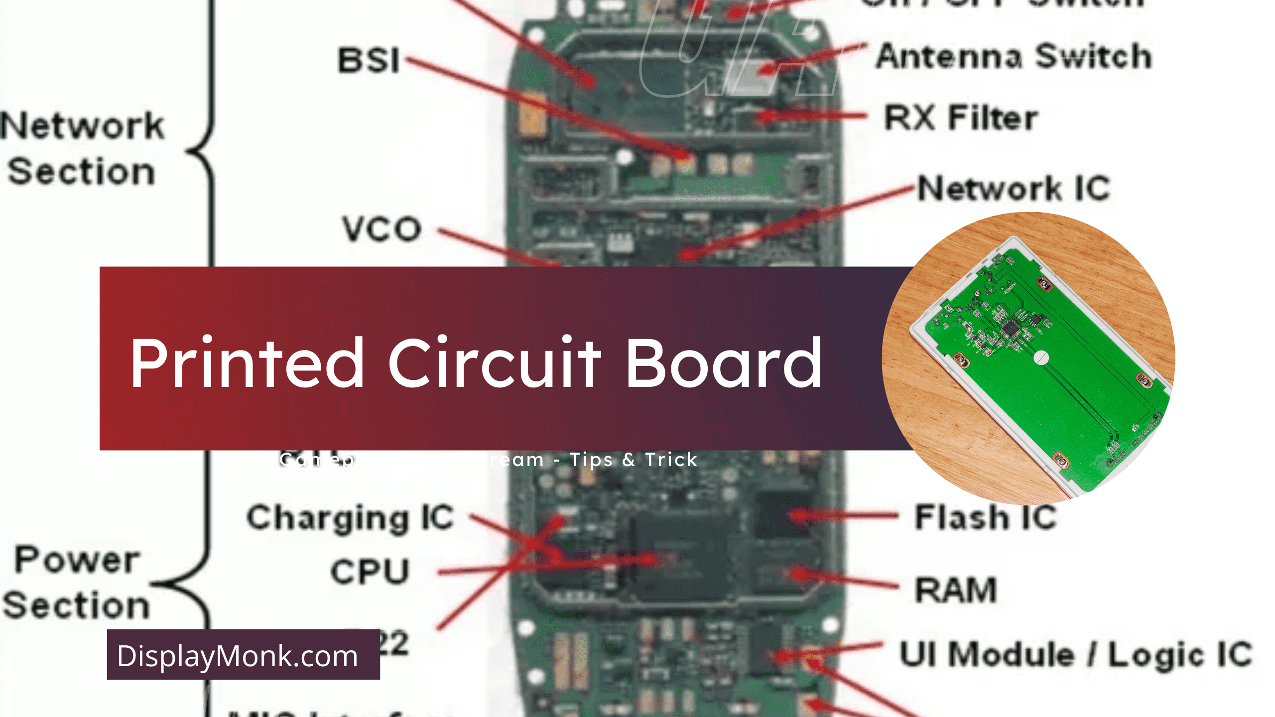 printed circuit board in electronics